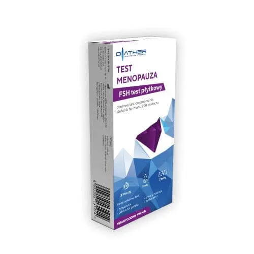 DIATHER Test plachetar menopauză, 2 unități — preț și oferte