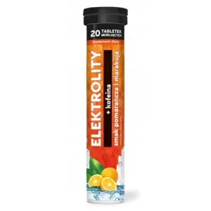 ELEKTROLITY + Cofeină, 20 comprimate efervescente