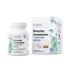 Osavi Enzime digestive avansate + probiotic, 60 capsule
