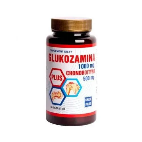 GINSENG Glucozamină 1000 mg + Condroitină 500 mg, 60 comprimate — preț și oferte