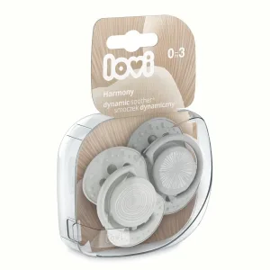 Lovi Suzeta Silicon Dynamic 0-3M 2 Pcs Harmony Boy