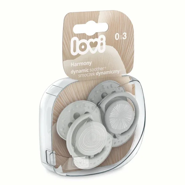 Lovi Suzeta Silicon Dynamic 0-3M 2 Pcs Harmony Boy — preț și oferte