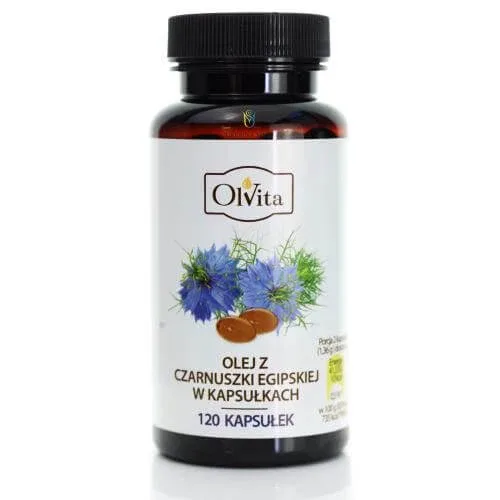 OLVITA Ulei de chimen negru 500 mg, 120 capsule — preț și oferte