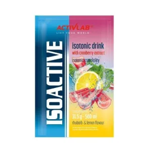 ACTIVLAB ISOACTIVE Băutură izotonică Rhubarb cu lămâie, 31.5g