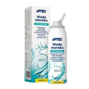 Apă de mare izotonică Apteo Hygiene, 100 ml