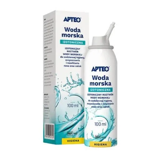 Apă de mare izotonică Apteo Hygiene, 100 ml Synoptis — preț și oferte