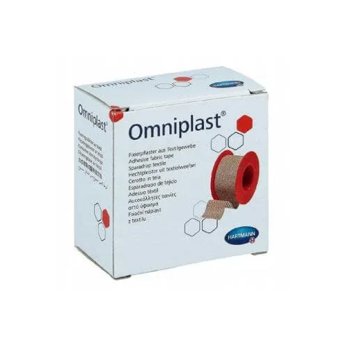 OMNIPLAST 1.25cm x 5m Tencuială textilă - 1 buc HARTMANN — preț și oferte