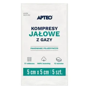 APTEO CARE tampoane de tifon sterile 5x5cm, 5 buc.