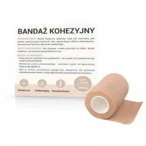 Bandaj adeziv 4.5mx7.5cm de culoare carne, 1 buc