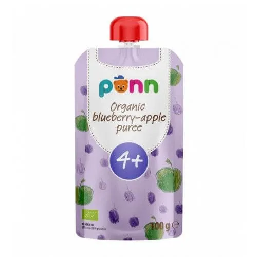 SALVEST PÕNN BIO Piure de mere și fructe de pădure, 100 g — preț și oferte