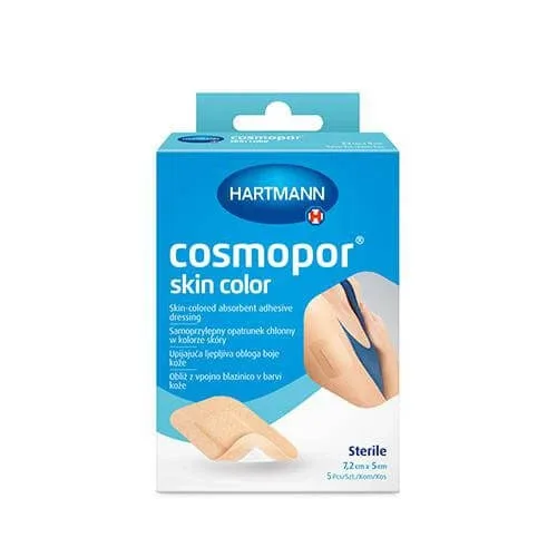 Cosmopor culoarea pielii 7.2cm x 5cm Pansament steril, 5pcs HARTMANN — preț și oferte