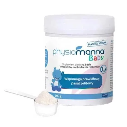 Physiomanna Baby pentru constipație la copii, 100 g Solinea — preț și oferte