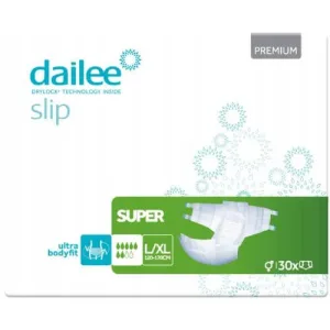 DAILEE Slip Premium Super L/XL Scutece anatomice, 30 buc