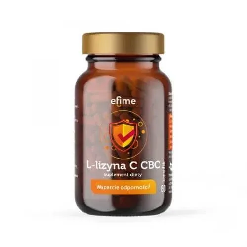 Ekamedica Efime L-lizină C CBC, 60 capsule — preț și oferte