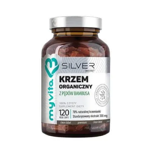 MyVita SILVER Siliciu organic 300mg, 120 capsule — preț și oferte