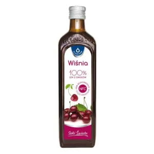 OLEOFARM Cherry 100% suc de fructe de cireșe, 490ml