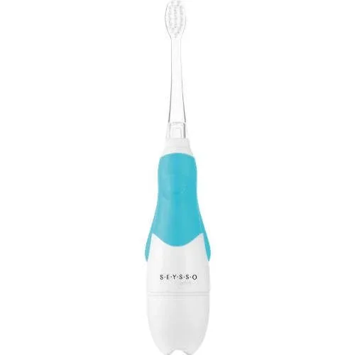 SEYSSO Baby Penguin Ice Blue Periuță de dinți sonică pentru copii 0-3 ani — preț și oferte