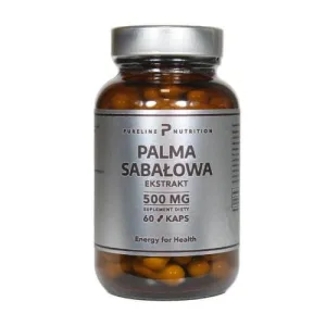 Pureline Nutrition Extract de palmier Sabal 500 mg, 60 caps