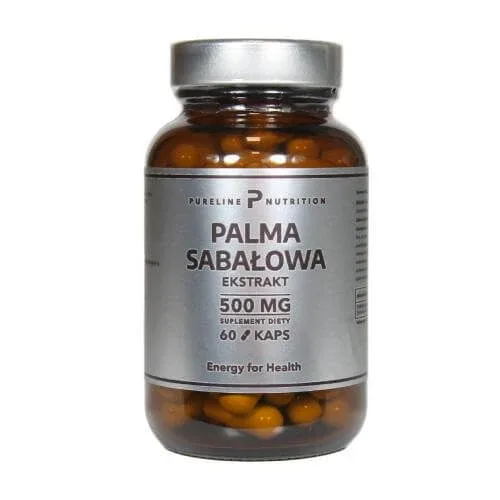 Pureline Nutrition Extract de palmier Sabal 500 mg, 60 caps Medfuture — preț și oferte