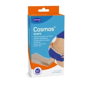 Hartmann Cosmos Plasturi de silicon pentru cicatrici 4 cm x 30 cm, 5 buc