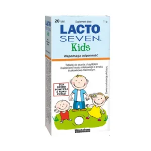 LACTOSEVEN Kids Pastilă, 20 comprimate
