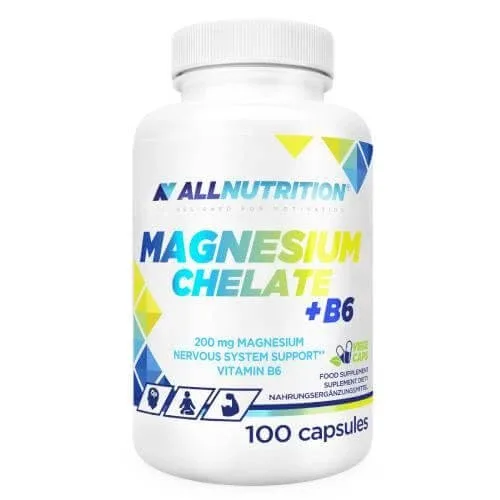 ALLNUTRITION Chelat de magneziu + B6, 100 capsule — preț și oferte