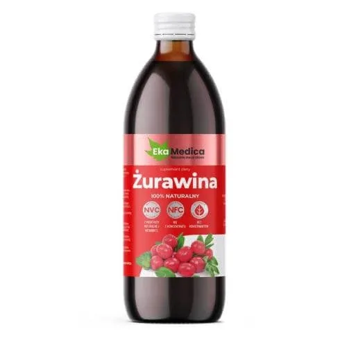 Ekamedica merișor NFC suc 100%, 500ml — preț și oferte