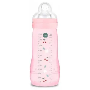 MAM Baby Easy Active Rapid Flow Anti-colic Biberon 4m+ Model fructe, 330 ml