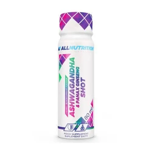 Allnutrition Ashwagandha & Panax Ginseng shot, 80 ml — preț și oferte