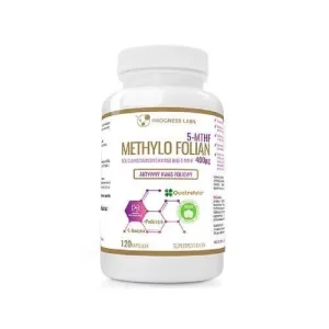 PROGRESS LABS Methyl Folate Acid folic activ, 120 caps