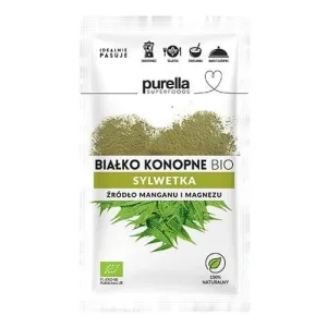 PURELLA Pudră proteică din cânepă Bio, 45g