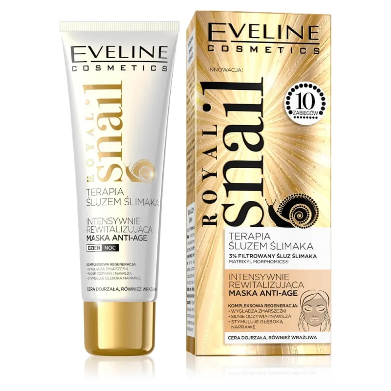 Eveline Cosmetics Royal Snail 30+/40+ Intensive Revitalising Anti-ageing Mask, 50ml — preț și oferte