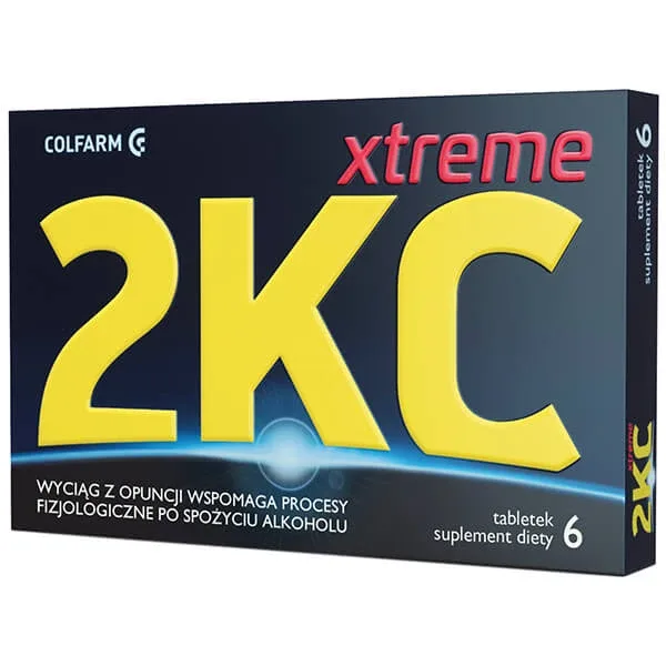 2 KC Xtreme, 6 comprimate Colfarm — preț și oferte