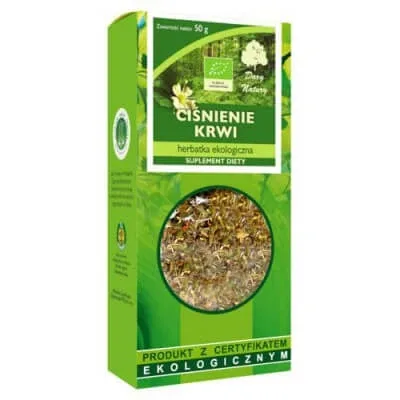 DARY NATURY Ceai organic pentru tensiunea arterială, 50g — preț și oferte