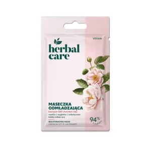 Farmona Herbal Care Vegan mască de întinerire Coenzima Q10 Floare de trandafir, 7 g
