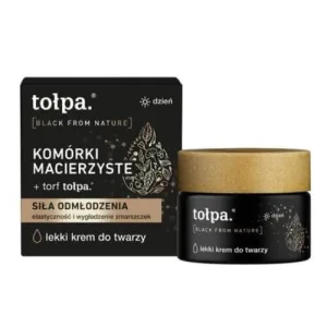 Cremă de zi ușoară TOŁPA Black From Nature, 50ml