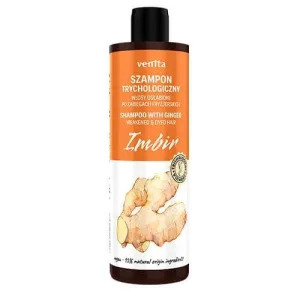 VENITA Șampon Trichology pentru părul slăbit după tratamente pentru păr Ghimbir, 300ml
