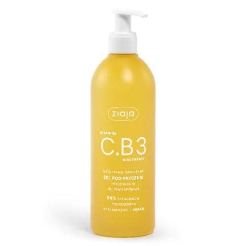 Ziaja Vitamin C.B3 Niacinamide Gel de duș, 400 ml — preț și oferte