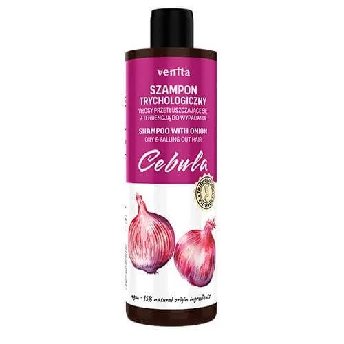 VENITA Trichology Șampon pentru păr gras cu tendința de a cădea Ceapă, 300ml — preț și oferte