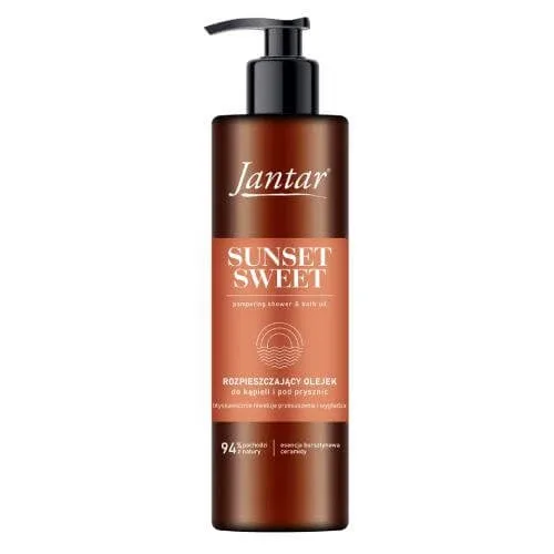 FARMONA JANTAR Sunset Dulce ulei de baie și duș cu esență de chihlimbar și ceramide, 400 ml — preț și oferte