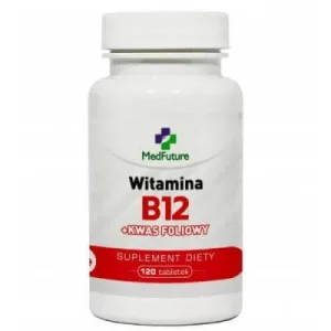 MedFuture B-12+ Acid folic, 120 comprimate