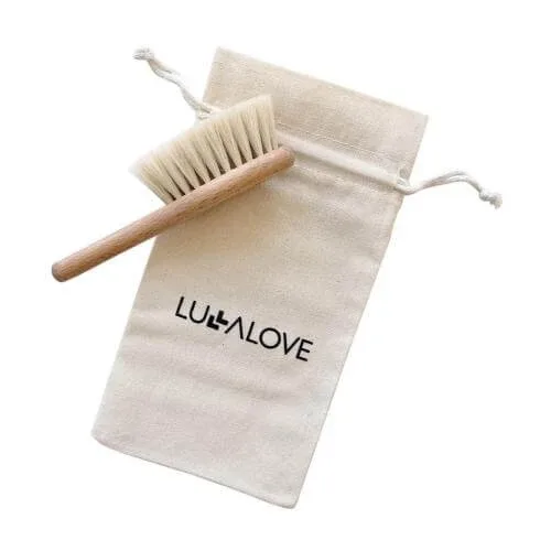 LULLALOVE Perie moale din păr de capră Lullababy — preț și oferte