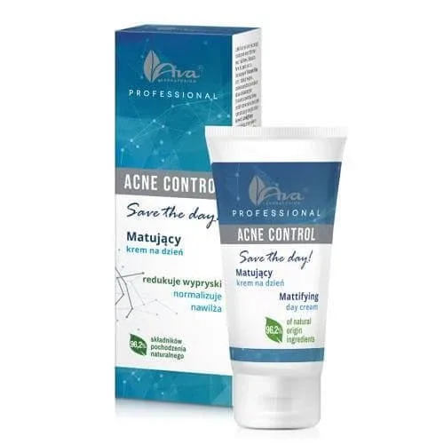 AVA ACNE CONTROL Cremă de zi matifiantă, 50ml AMBALAJ TEXTURAT RUPT — preț și oferte