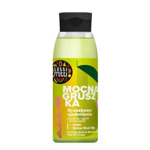 FARMONA TUTTI FRUTTI Ulei de baie și duș fermecător Pere și ghimbir + Detox Shot Mg, 400ml — preț și oferte