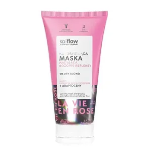 so!flow by Vis Plantis Mască colorantă pentru păr blond roz, 200ml