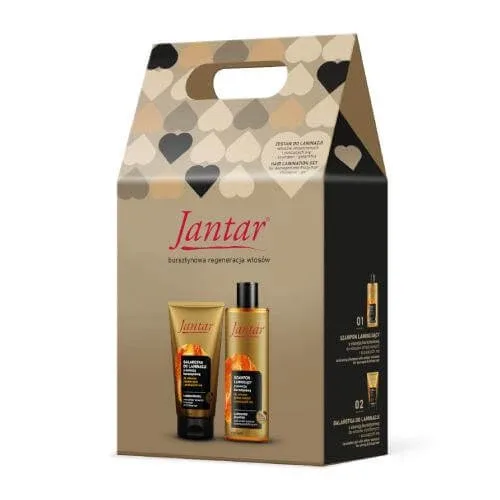 FARMONA JANTAR Set de laminare a părului - Șampon, 300ml + Jeleu, 150g — preț și oferte