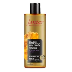 FARMONA JANTAR Șampon de revitalizare a culorii cu esență de chihlimbar și pigment pentru păr blond și gri, 300ml