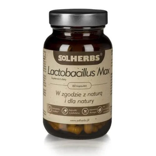 SOLHERBS Lactobacillus Max, 60 capsule — preț și oferte