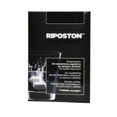 Riposton - 2 comprimate efervescente AFLOFARM — preț și oferte