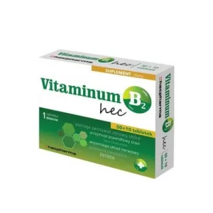 Vitaminum B2 Hec 3 mg, 60 comprimate